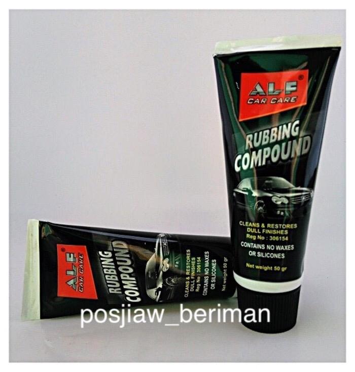 Terbaru!! Alf Rubbing Compound Pro | Kompon Penghilang Baret, Lecet Dan Gores - ready stock