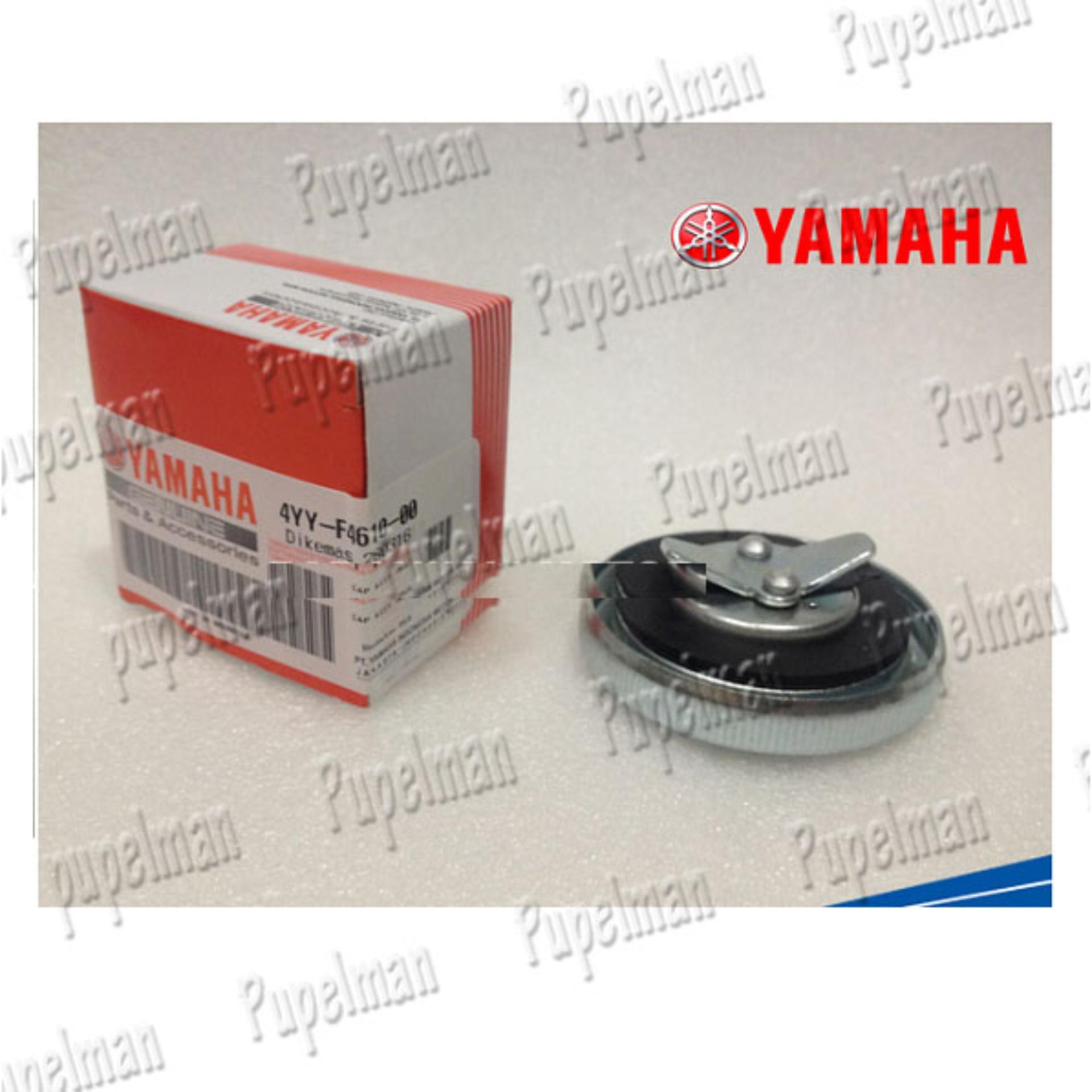 ORIGINAL YAMAHA - TUTUP TANGKI BENSIN RX KING Jupiter MX King X Ride MIO V-Ixion JUPITER MX Tangki Cover Fuel Cap Pad TUTUP MINYAK YAMAHA ASLI ORI ORISINIL