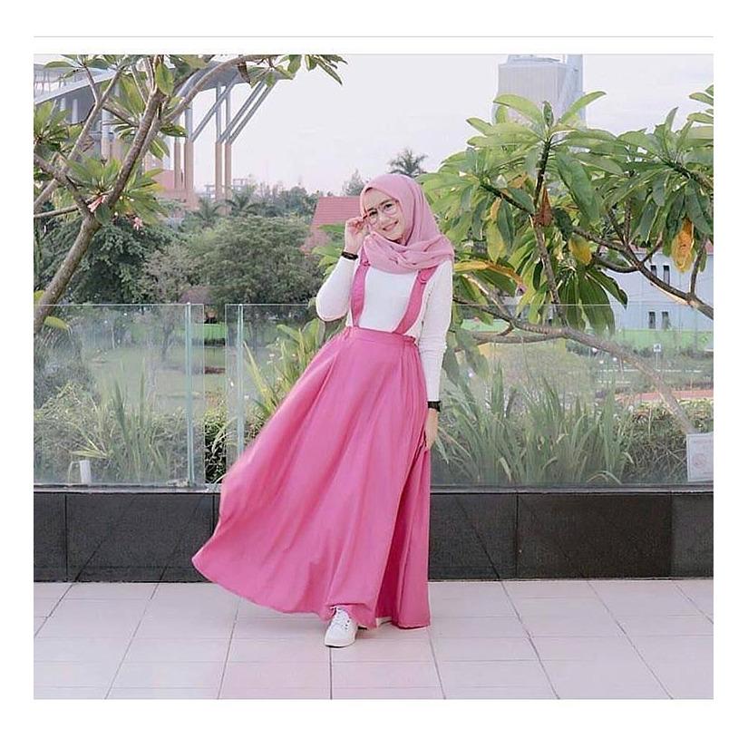 Stelan “BC OCHA OVERALL” Baju Panjang Muslim Hijab Moderen Pakaian Trand Baru 2018