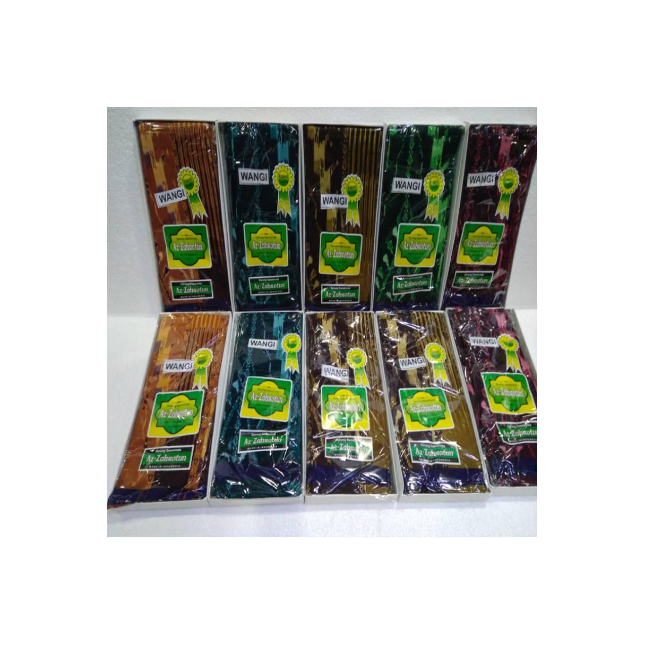 1 KODI (20 BH) KAIN SARUNG MUSLIM PRIA DEWASA SAMARINDA AZ-ZAHROTUN