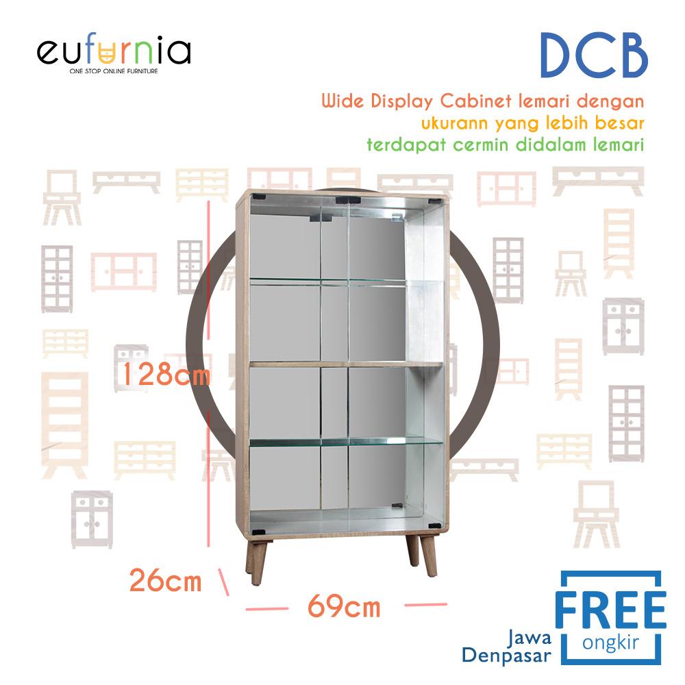 Eufurnia Olympic Curla Series Display Cabinet Big - Rak Pajangan Ukuran Besar