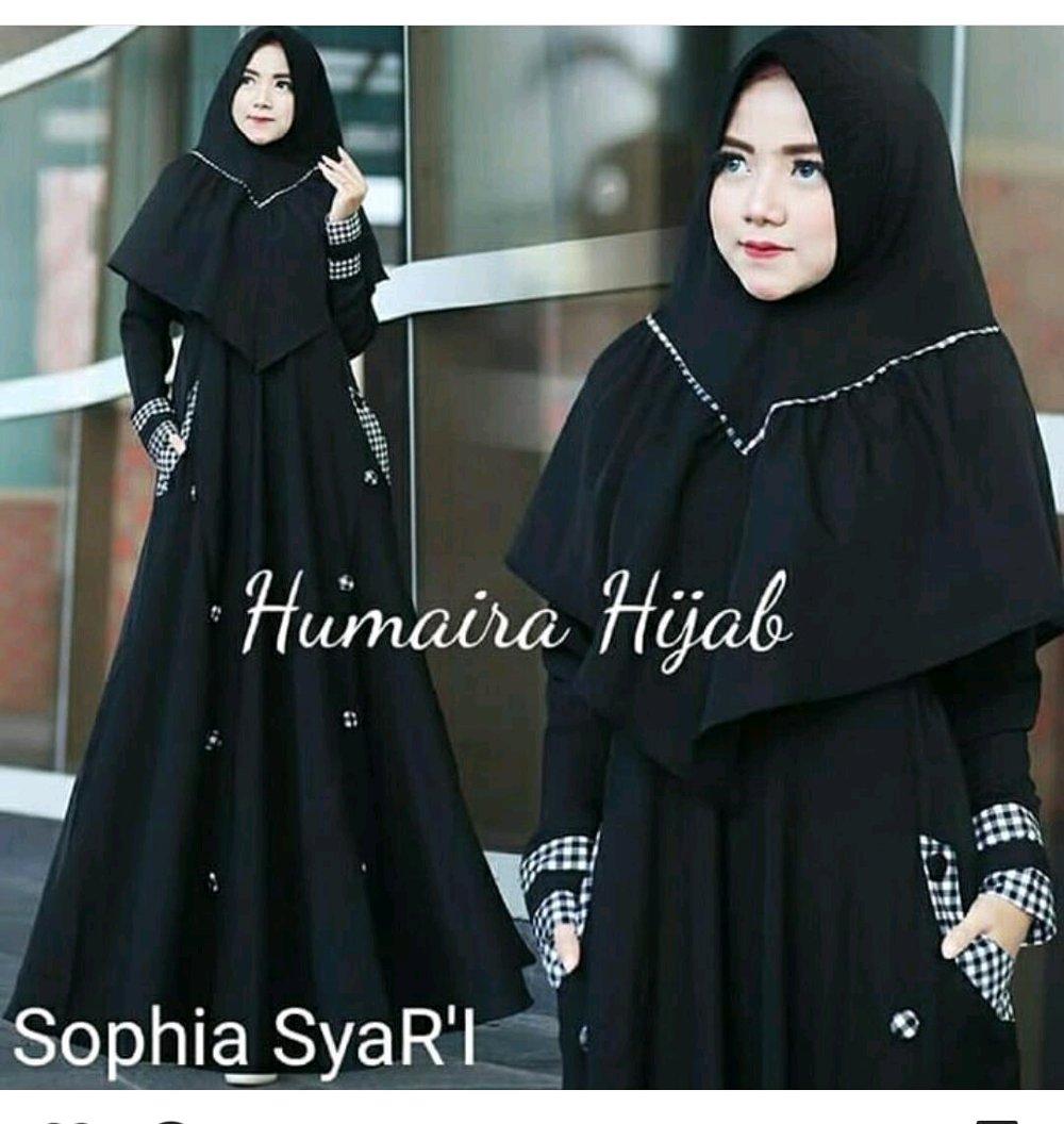 baju muslim gamis Shopia syari new grosir