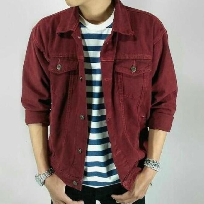 Jaket Jeans Denim Casual Pria Best Seller