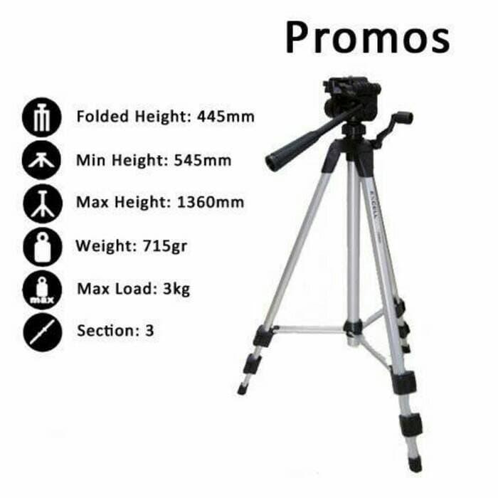 Best Seller!! Tripod Excell Promoss - ready stock