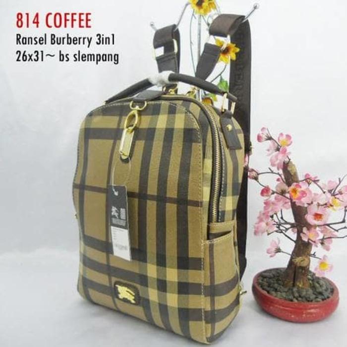 ransel wanita burberry ransel import backpack fashion tas ransel