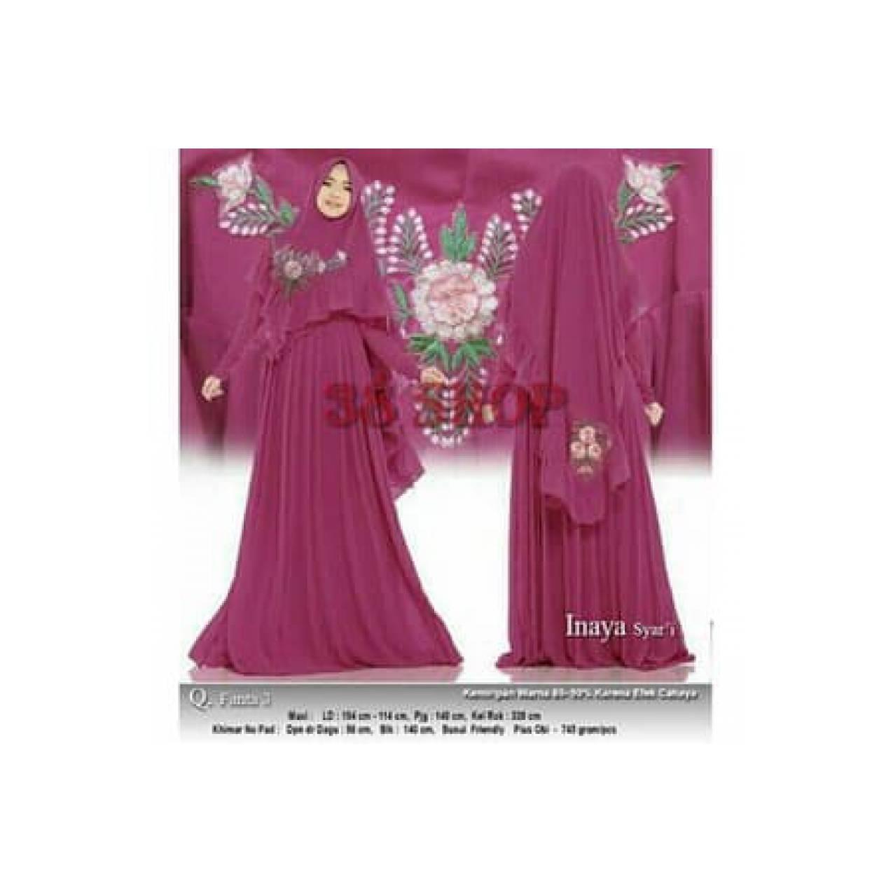 Best Sale Dijual GAMIS PREMIUM INAYA SYARI SUPPLIER GAMIS HIJABERS D