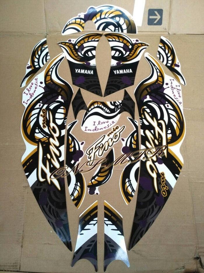 striping fino 2013 - 2014 model fino batik I love indonesian AJS NO1