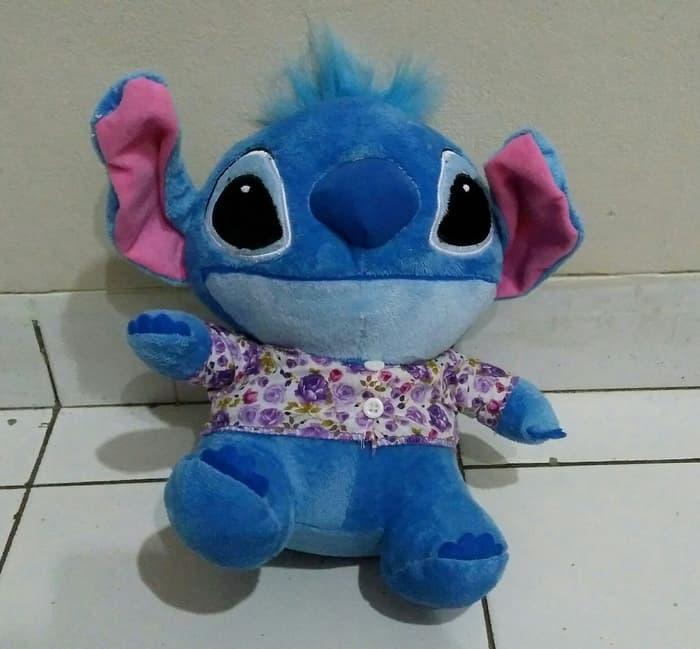 Boneka Stitch Lilo&Stitch lucu bagus halus lembut pink ungu biru Boneka02310