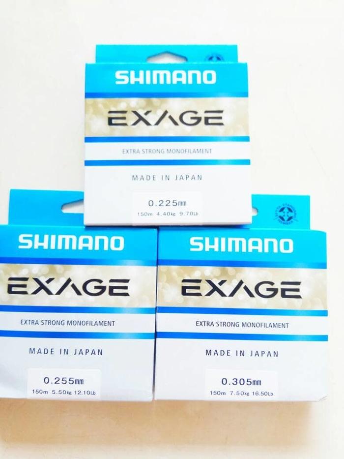 ASLI!!! Senar Shimano Exage 0.225mm 0.305mm - zByNnU