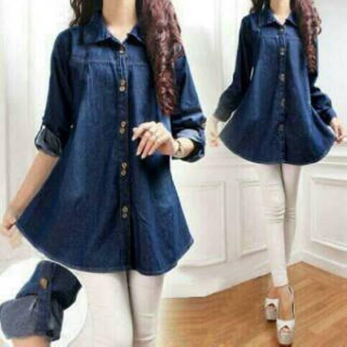 SWD NEW GAMIS BYDOLL JEAN kemeja