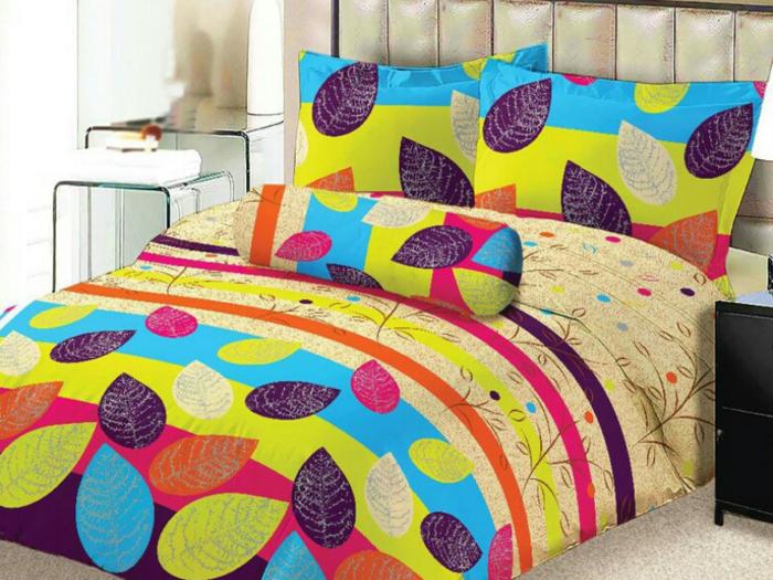 Rp 84.500. SPREI LADY ROSE SWEET LOVER SINGLE 120 No.3 SEPRAI KUNING DAUN GARIS Exclusive - TOKO GUDANG KEKINIANIDR84500