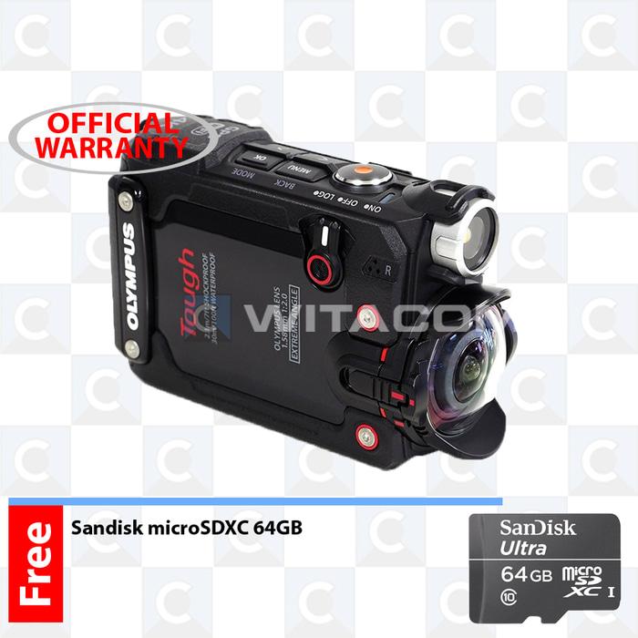 Olympus Tough TG Tracker - BLACK