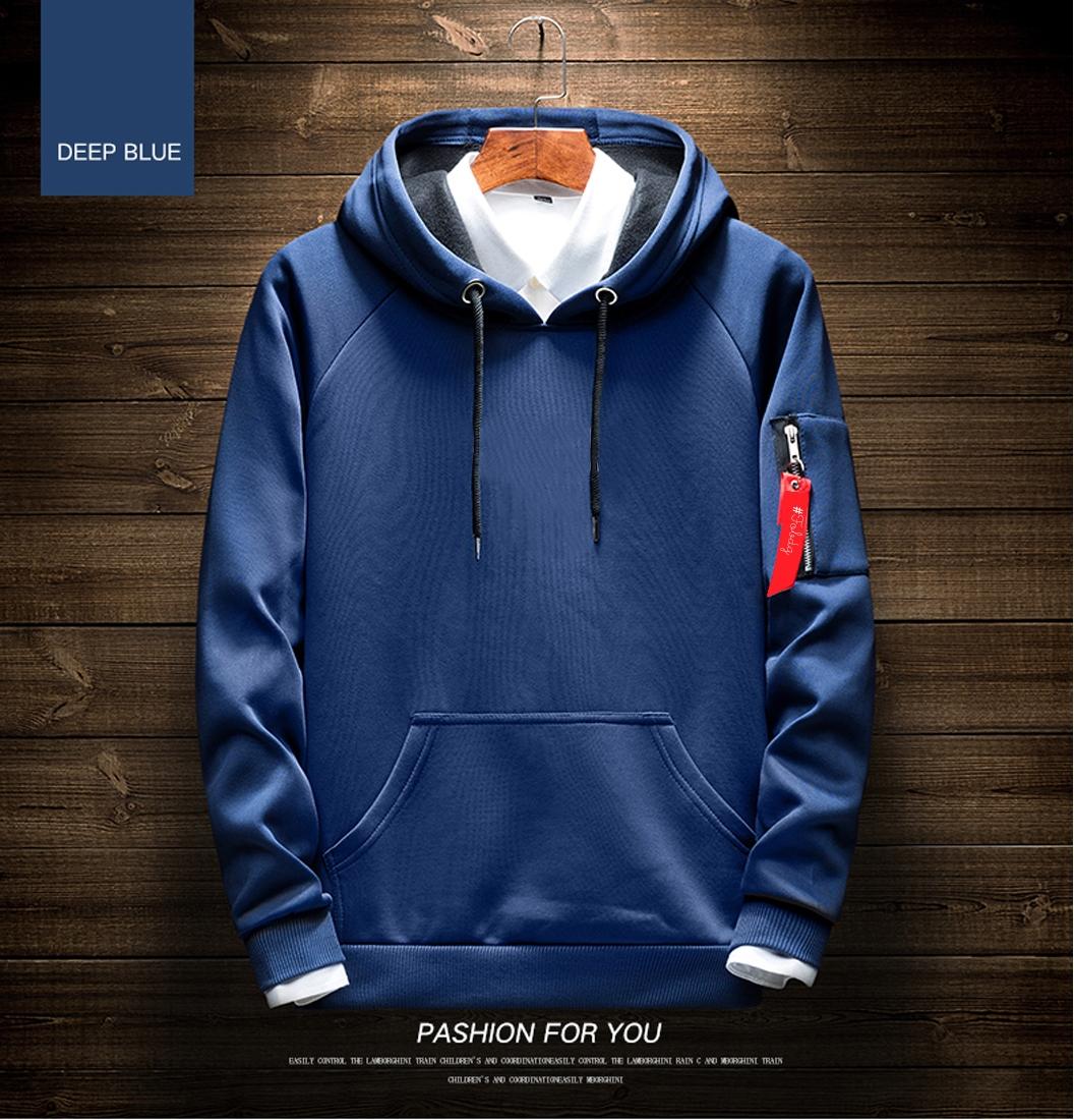 Jaket Hoodie Care Biru Sweter Pria/Wanita Bahan Cotton 100% Lembut Tidak Berbulu keren Nyaman Di Pakai Keluaran Terbaru. Distro Bandung. DISKON.