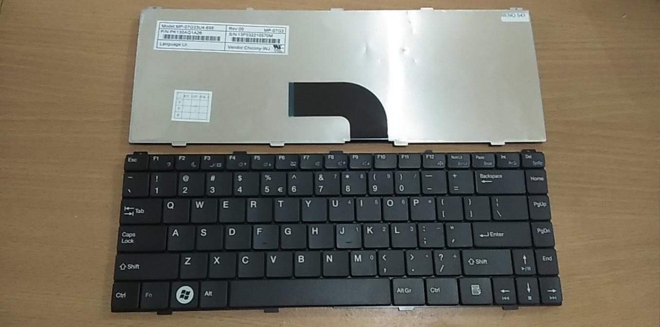 BenQ Laptop Keyboard S43 S46/ Wearnes Quadra CI-142 / MP-07G33U4-698