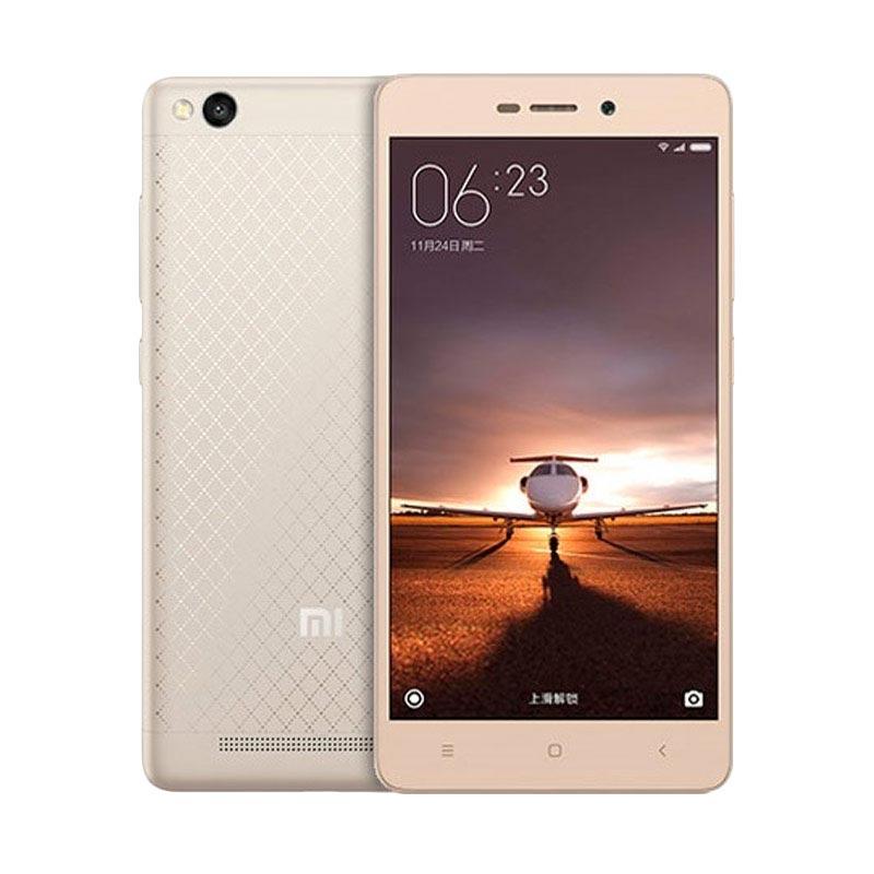 Xiaomi Redmi 3 Smartphone - Gold [RAM 2 GB/16 GB]