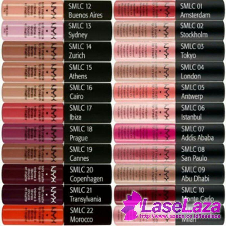 Nyx Kualitas Super Nama Negara Lipstick Matte Lipstik Paling Laku