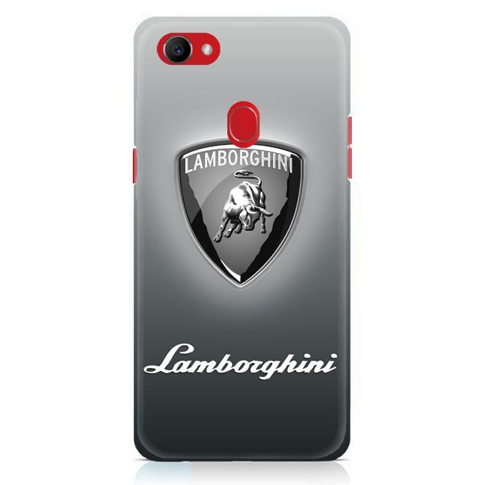 Casing Hardcase Oppo F7 Motif Lamborghini Logo Z4786
