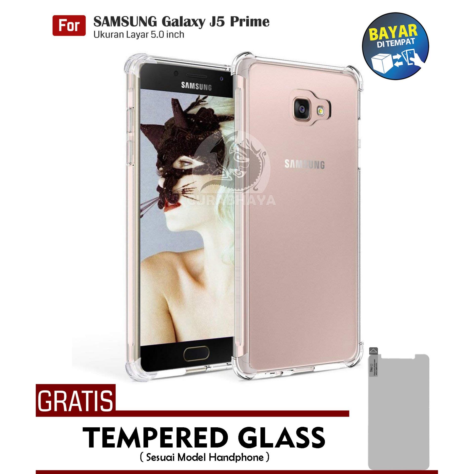 AirShock Samsung Galaxy J5 Prime / On 5 (2016) / G570 / Duos | Anti Crack Premium Softcase Cushion ShockProof - Bening