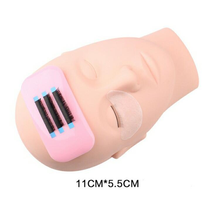 silikon silicone pad eyelash extension sambung bulu mata warna clear
