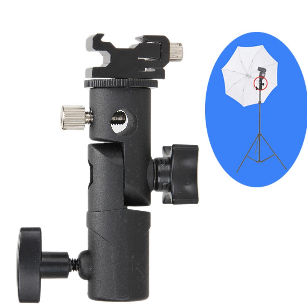 Tripod Hot Shoe Adapter Swivel untuk Flash Kamera DSLR