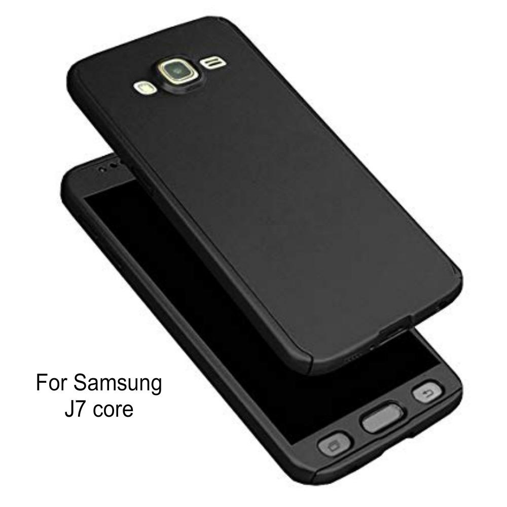 Ipaky Premium Case Front Back 360 Degree Full Protection With Tempered Glass for SAMSUNG GALAXI J7 CORE _ashifa shop