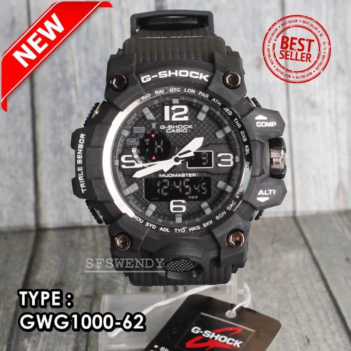 PROMO MURAH !! Super Premium GWG-1000 Hitam Jam tangan digital SKMEI