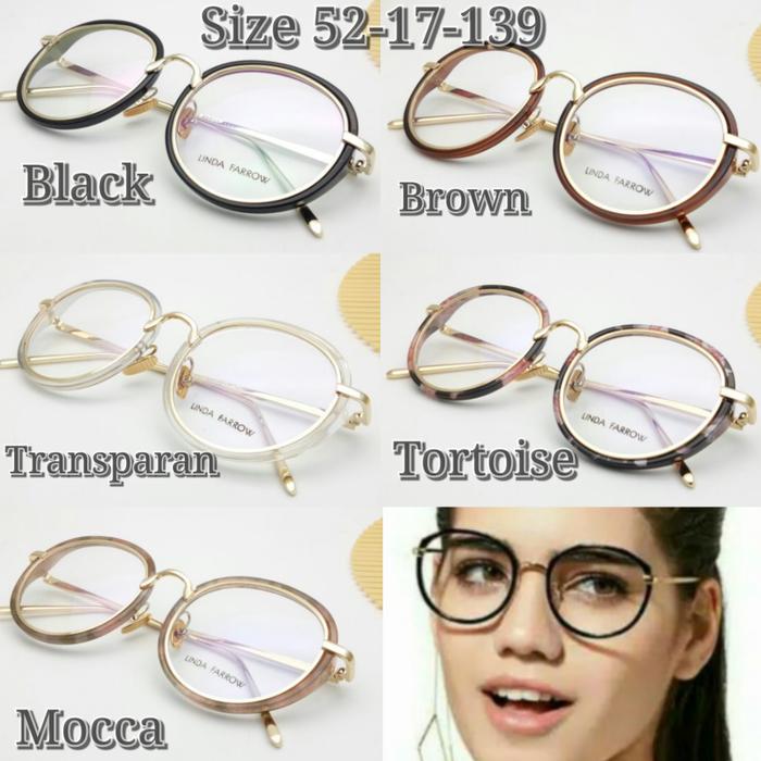 DISKON Frame Kacamata 6803 lizzy Kacamata Vintage Kaca minus Kacamata cewek TERMURAH