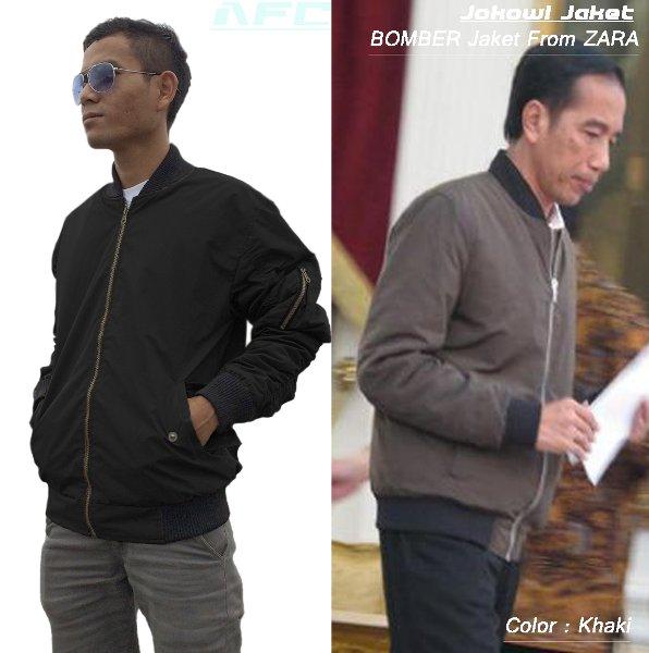 Jaket Jokowi/ Jaket BOMBER From ZARA/ Jaket AURI