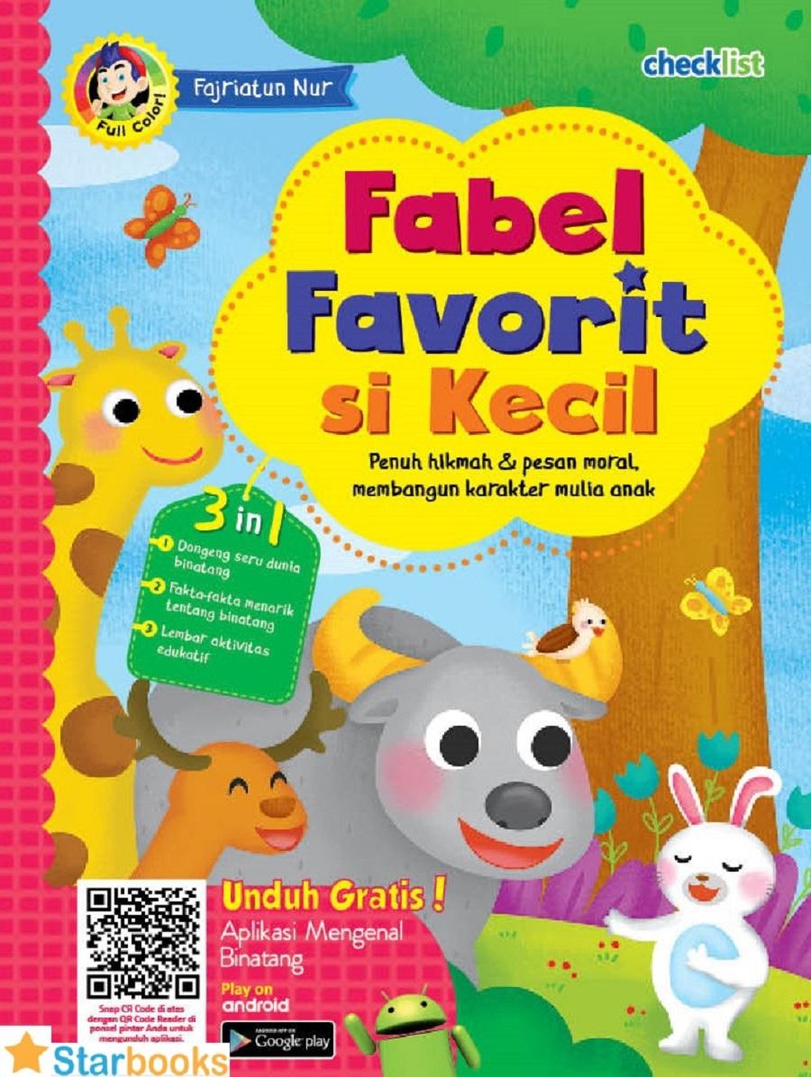 BUKU ANAK FABEL FAVORIT SI KECIL - FAJRIATUN (CHECKLIST)