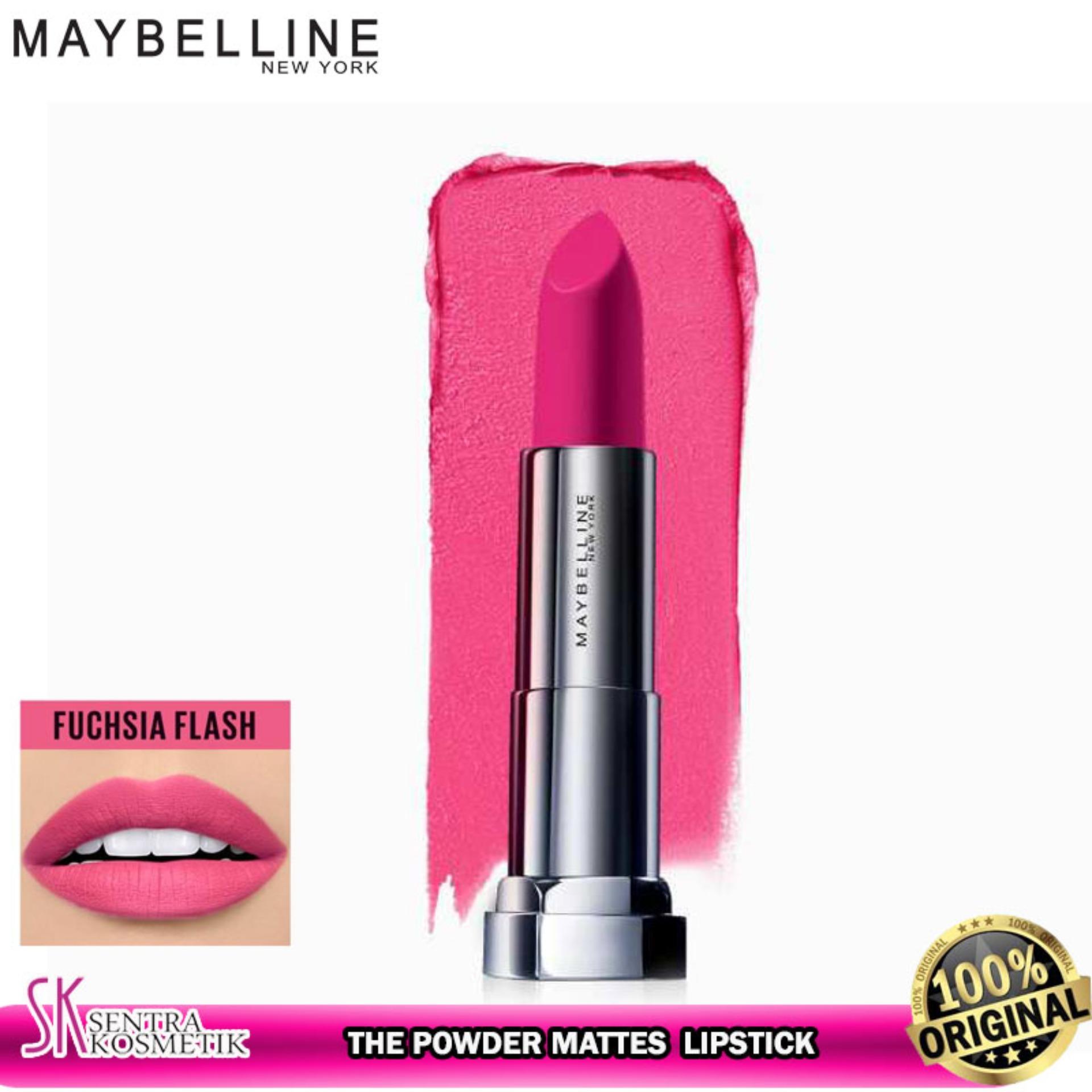 MAYBELLINE Color Sensational The Powder Mattes Lipstick - FUCHSIA FLASH