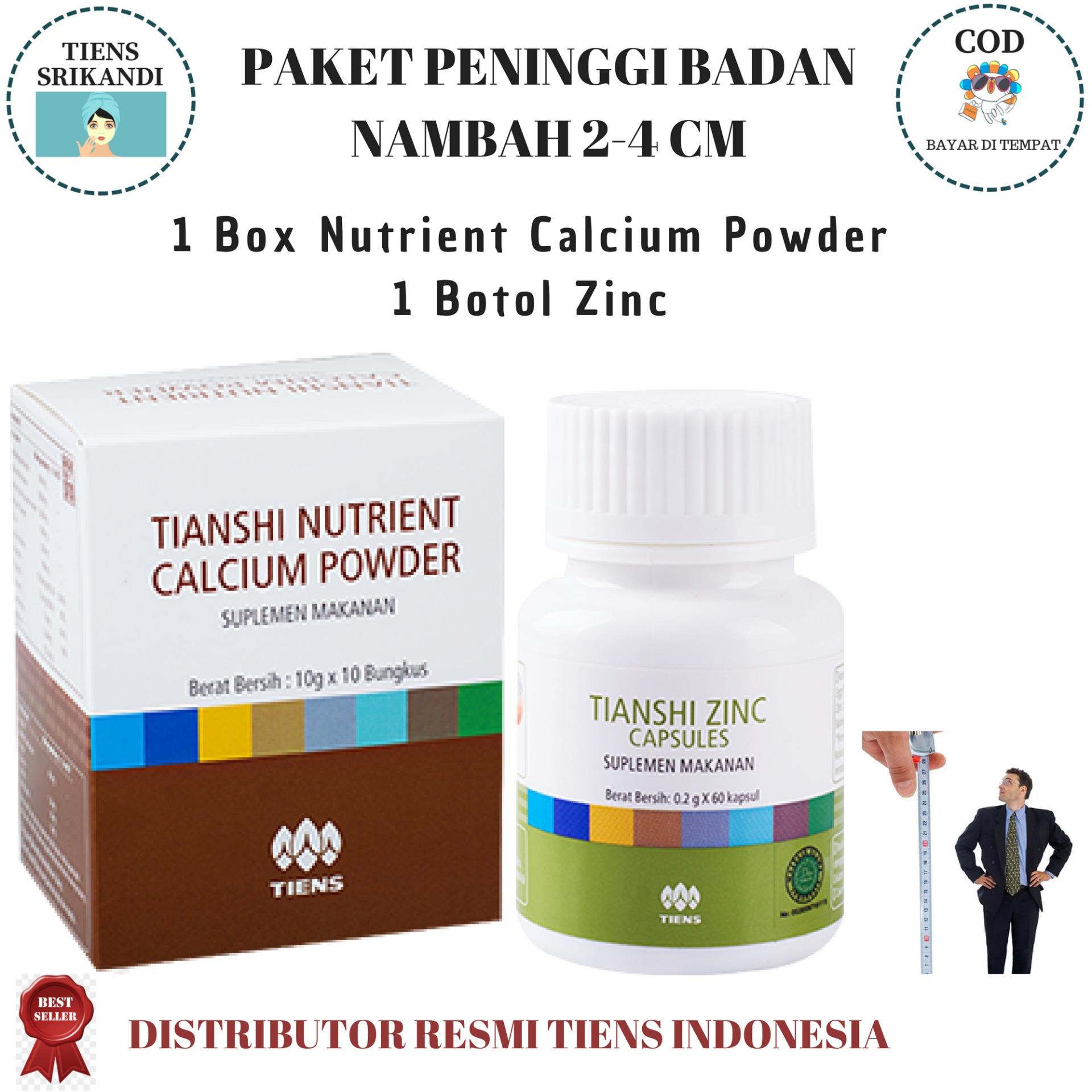 AMPUH Tiens Peninggi Badan/ Obat Peninggi Badan Alami Grow Up TIENS Super/ Nambah 2-4 CM/ Peninggi Badan Terbaik di LAZADA/ Original Tiens 100%/ 1 Box NCP + 1 Botol Zinc Capsules/ Bisa COD/ Bayar di Tempat/ Free Konsultasi