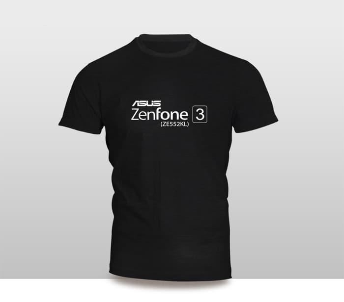 Hemat 10%!! Kaos Baju Pakaian Gadget Handphone Asus Zenfone 3 Ze552Kl Font Murah - ready stock