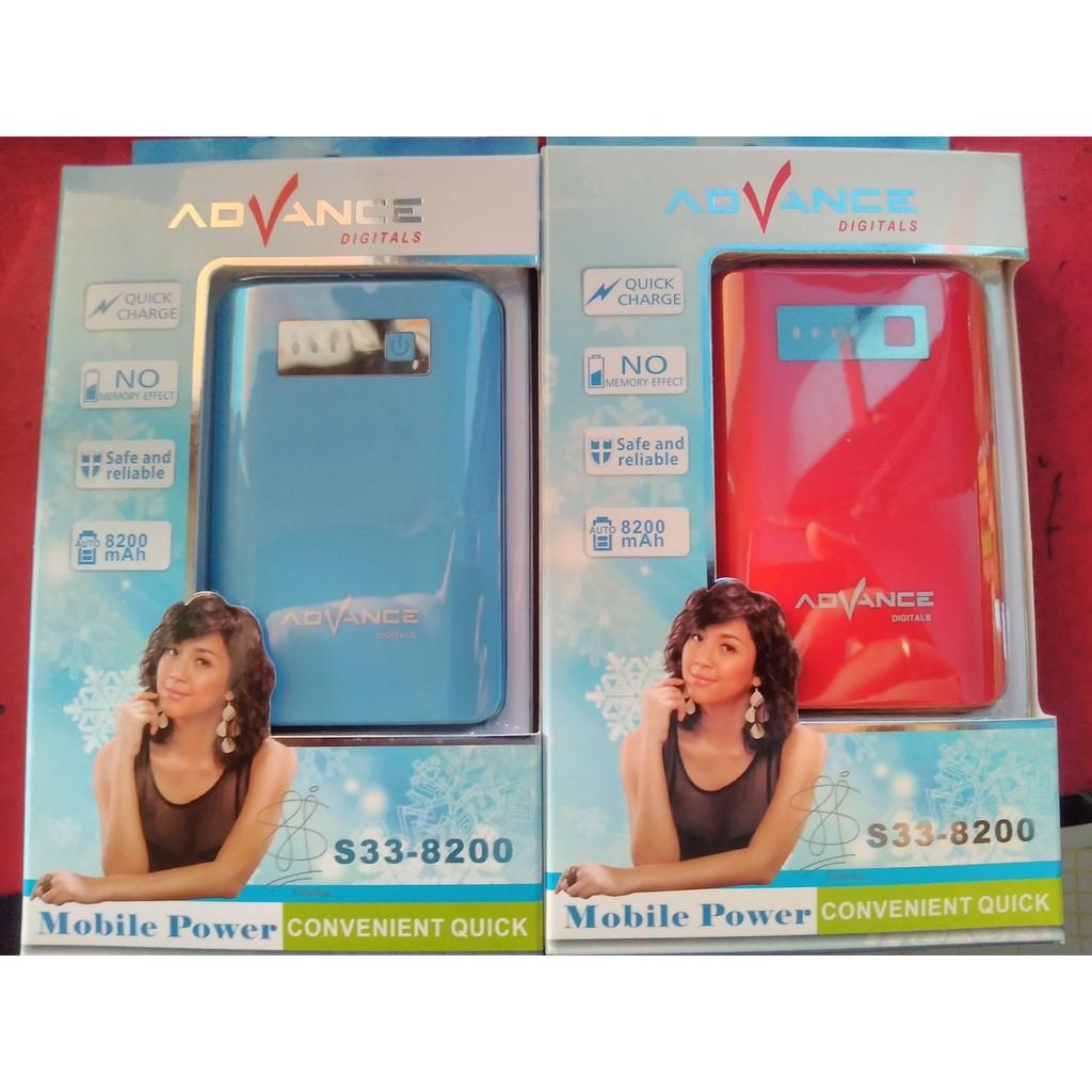 Hot Promo Powerbank Advance S33-8200mah/ speaker aktif / speaker laptop / bas