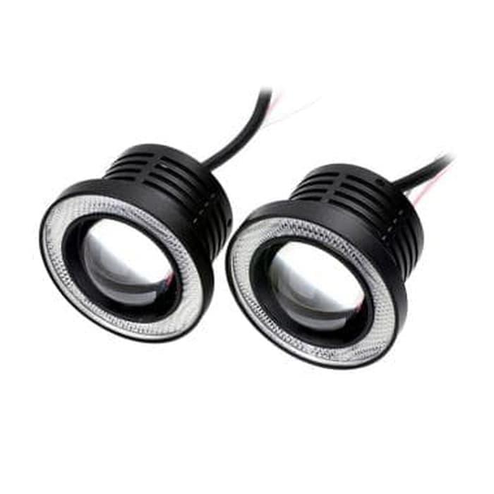 BESTSELLER FOGLAMP LED ANGEL EYES 76 MM RING MERAH FOG LAMP EAGLE EYE