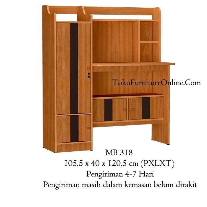 Meja Belajar, Kerja, Kantor, Laptop MBS 318