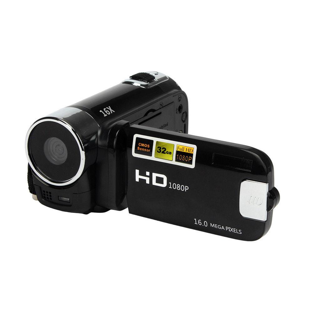 Kamera Camcorder, 16MP Digital Berdefinisi Tinggi Video Camcorder 1080 P 2.7 TFT Inchi Layar LCD 16X Zoom Kamera Perekam