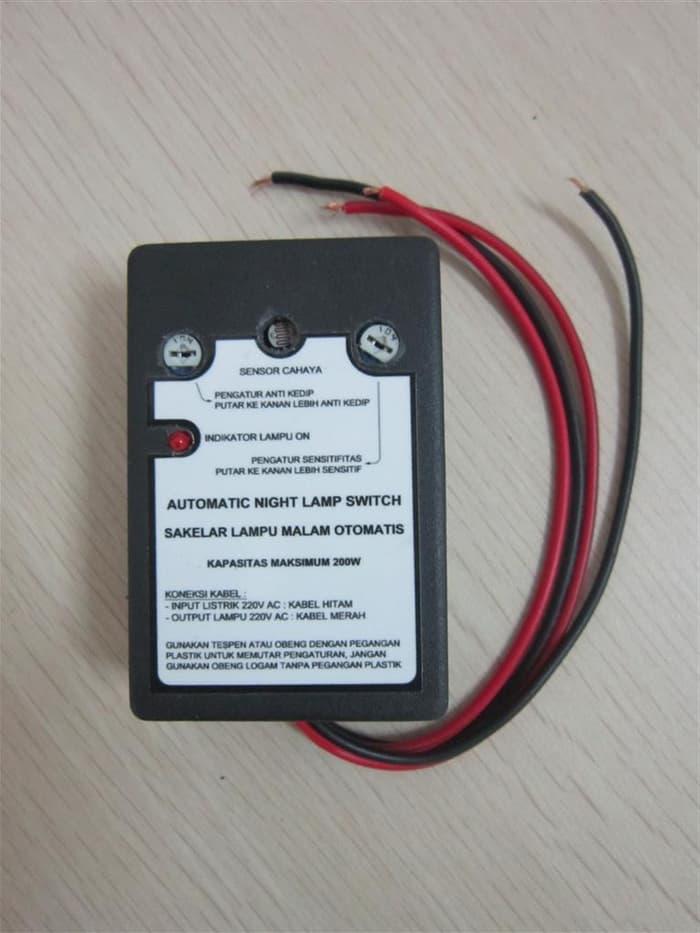Saklar Lampu Siang-Malam Otomatis (alternatif fitting otomatis) @ lampu tumblr tidur led philips led motor emergency hias tumbler belajar gantung mobil