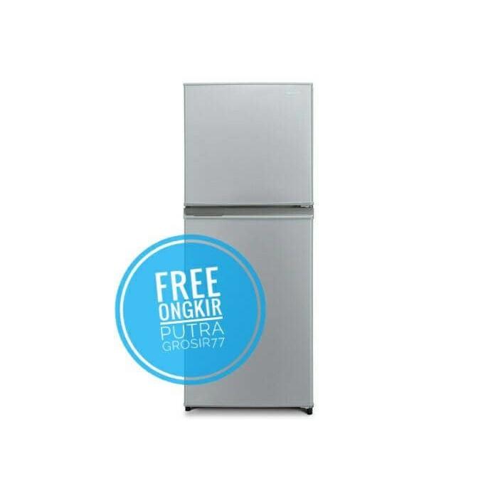 Kulkas Sharp 2 Pintu Sj-196Mf Silver 196Mf - 6D4sy9