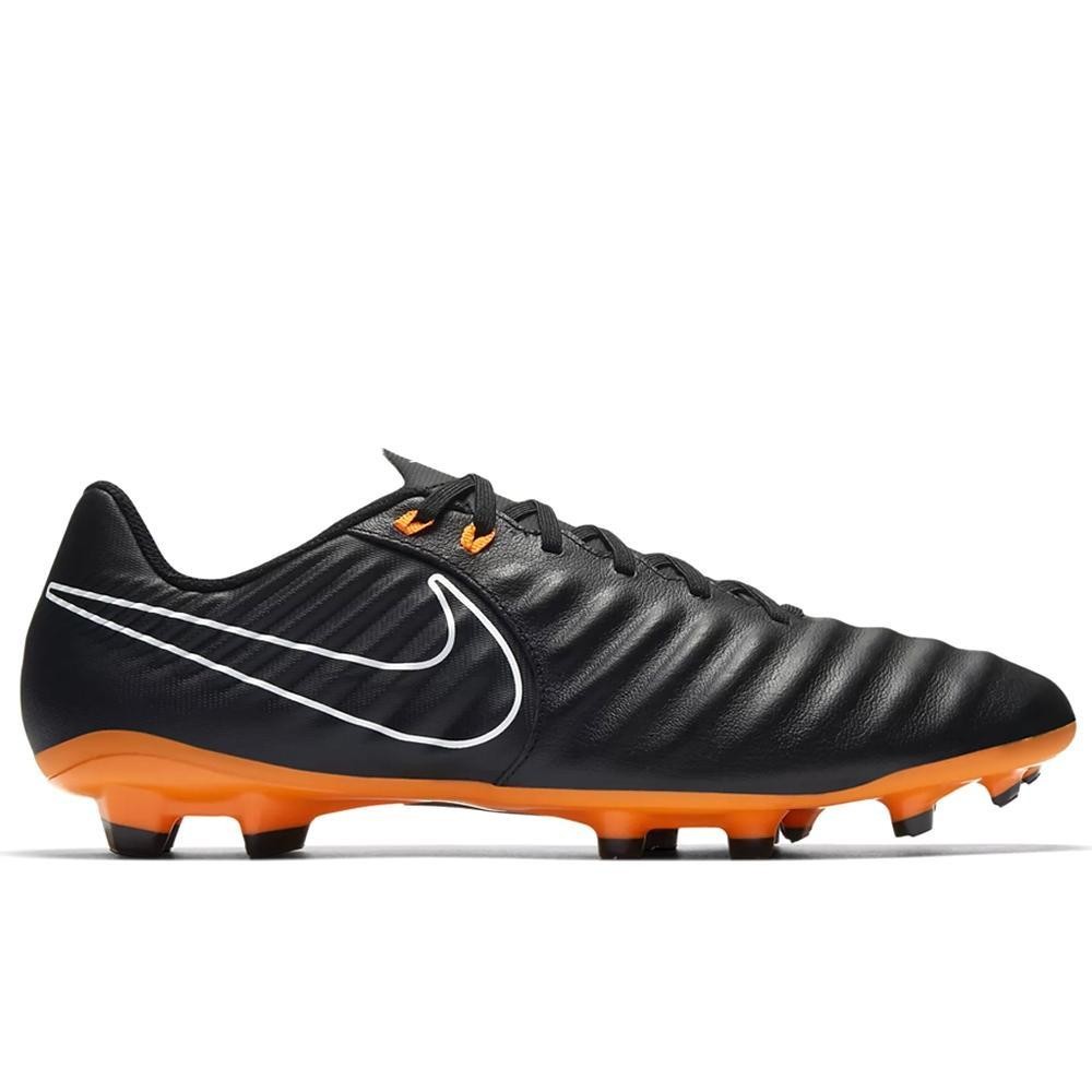 Sepatu Bola Nike Original Legend 7 Academy FG Black Orange AH7242-080