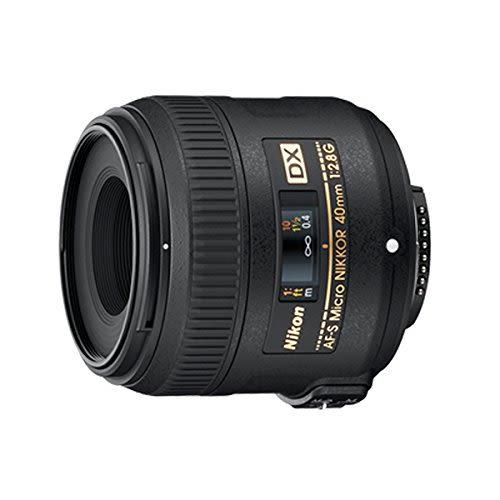 Nikon Monofocal Lensa Mikro AF-S DX Micro NIKKOR 40 Mm F/2.8G Nikon DX Format Hanya