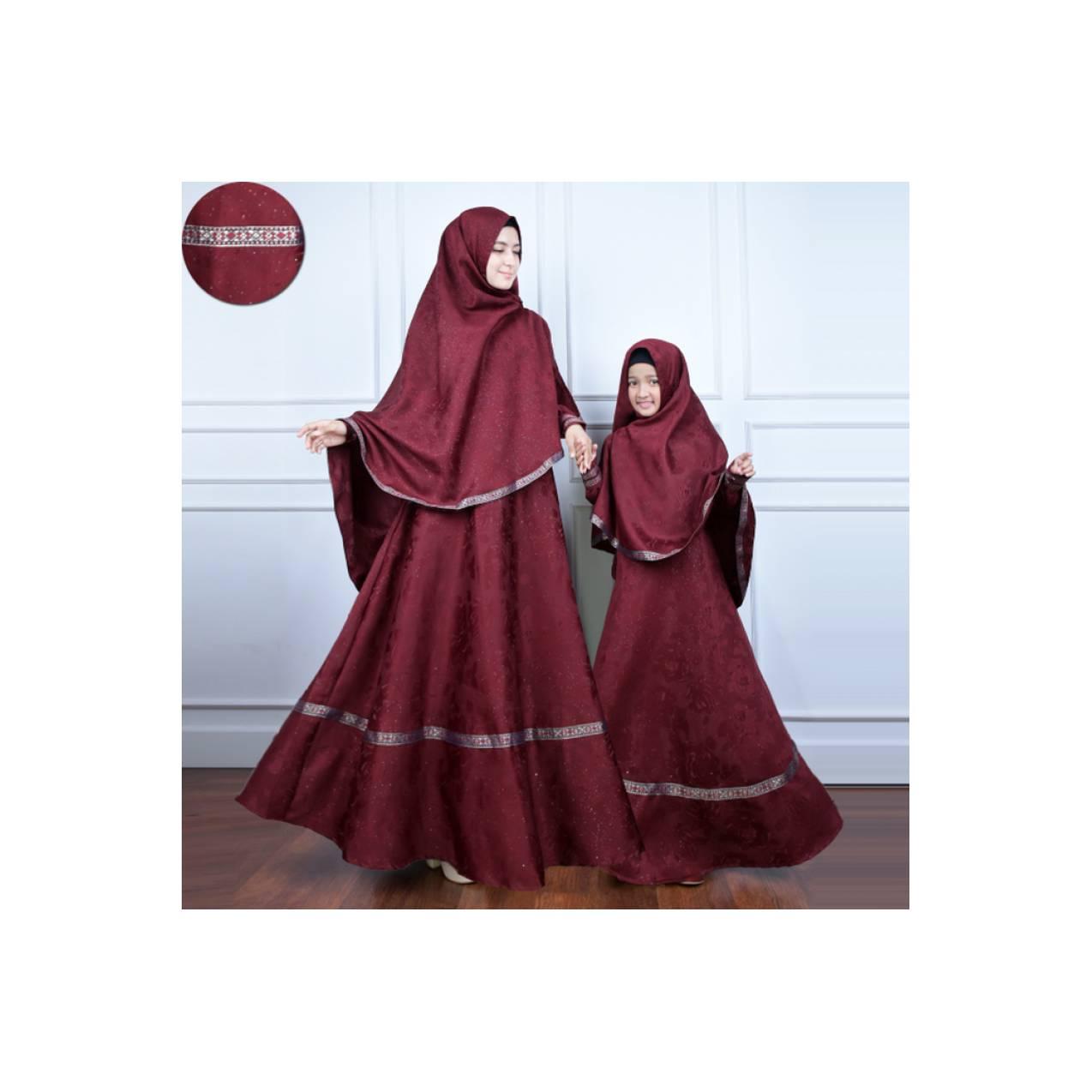 SETELAN GAMIS IBU DAN ANAK / GAMIS JUMBO /GAMIS COUPLE MOM n KID SET