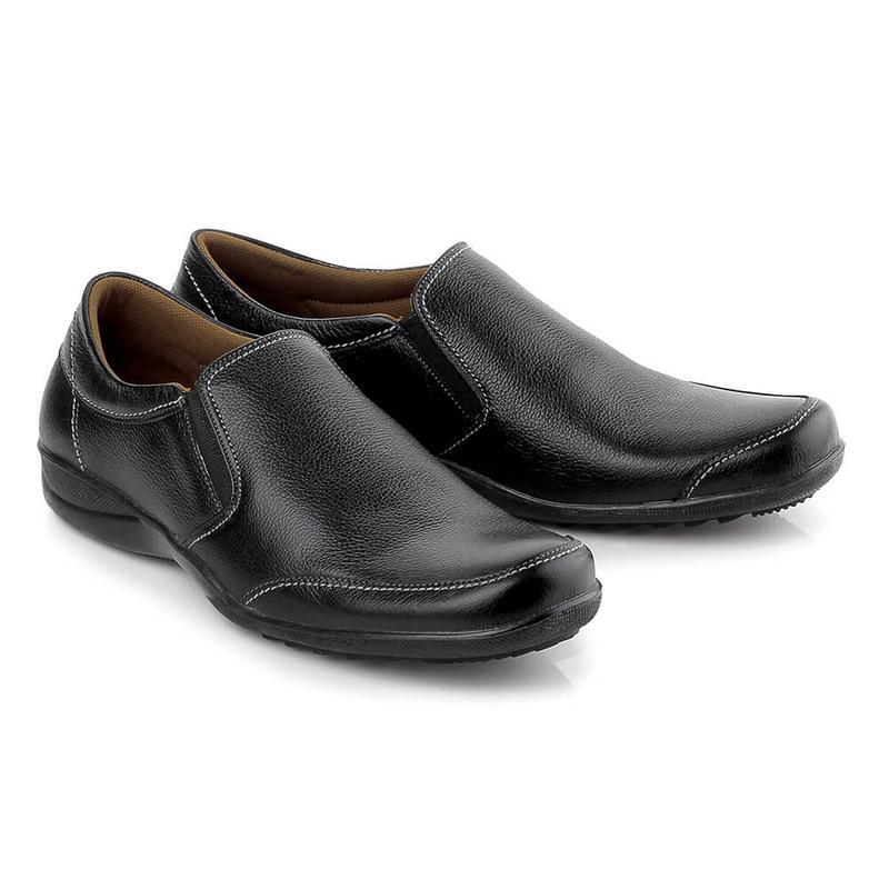 Blackkelly Sepatu Pantofel Pria Hitam - LSN 261