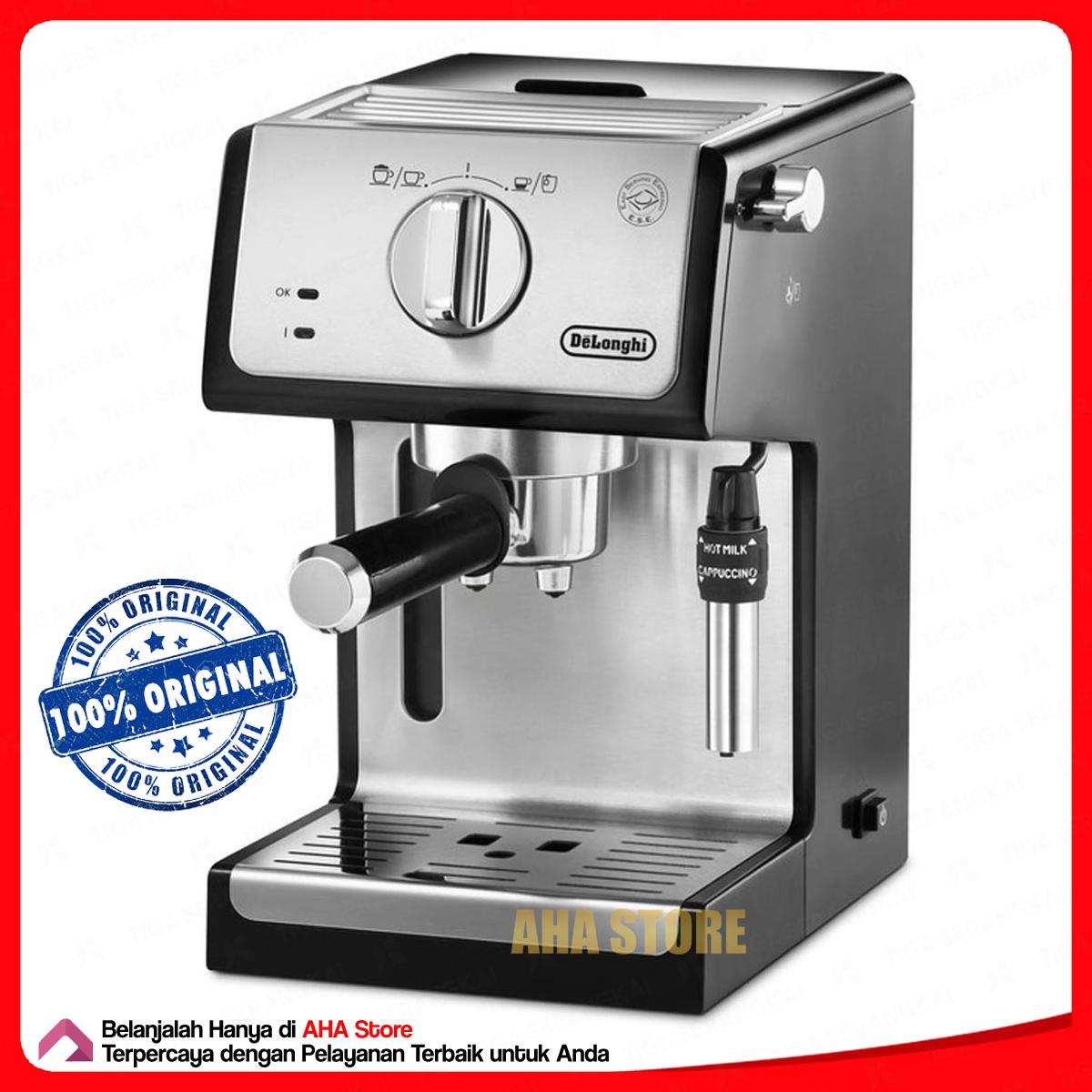 Delonghi Coffee Maker Mesin Kopi Espresso ECP35.31 SILVER