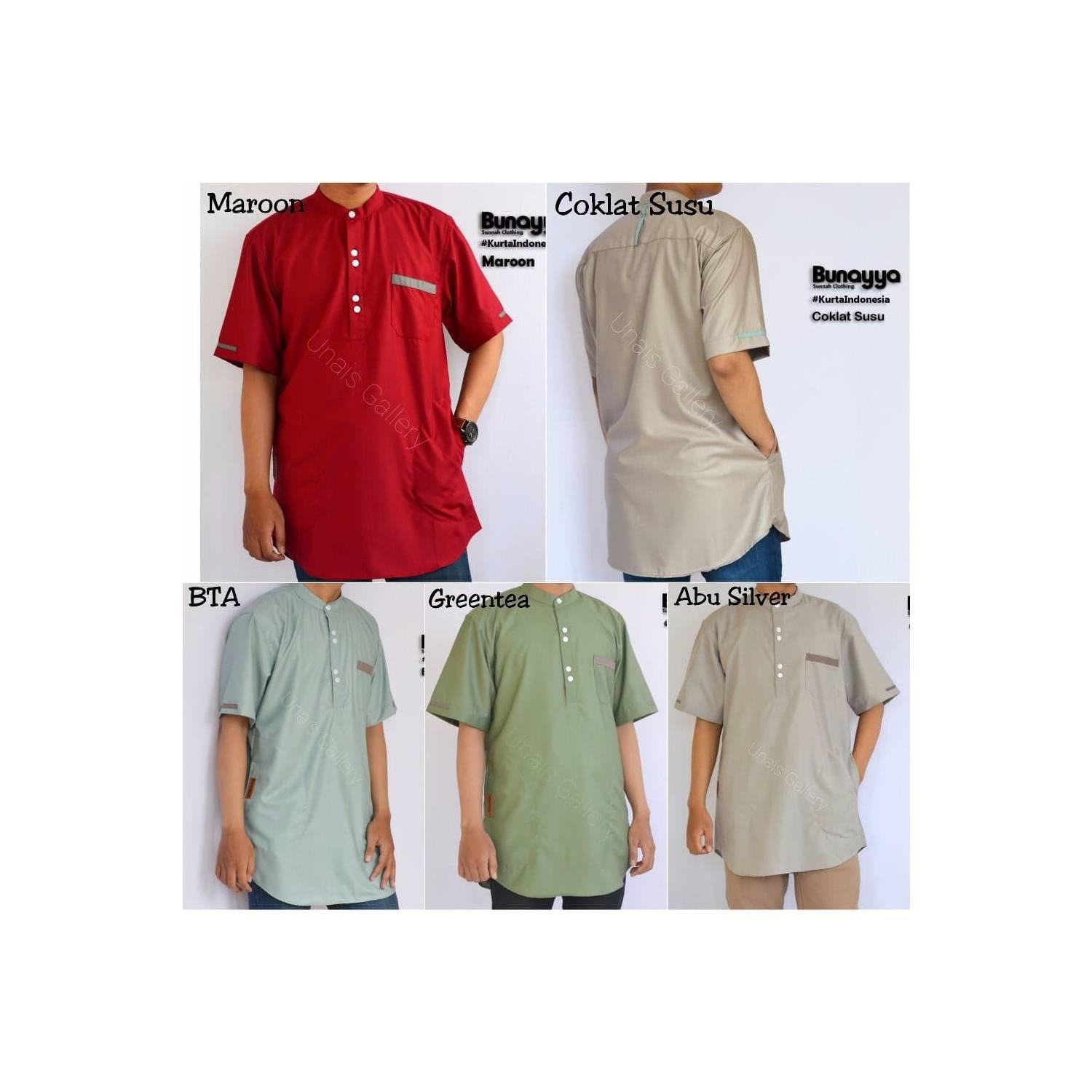 Terbaru Kurta Indonesia Bunayya Sunnah Gamis Ikhwan Baju Koko keren