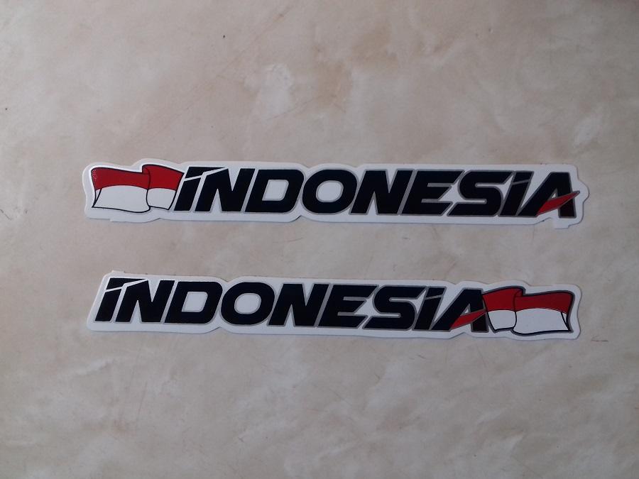 Stiker Panjang Indonesia isi 2 pcs