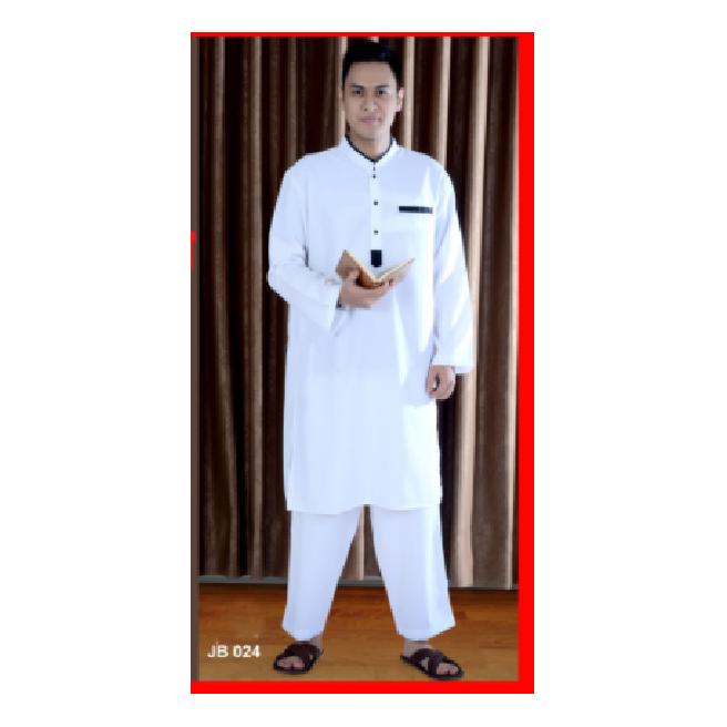 Baju Muslim Koko SETELAN Gamis Pria Saudi Pakistan NAYLUL ST 24