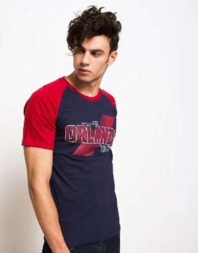 T Zone Kaos Pria Orlando TZN - Navy