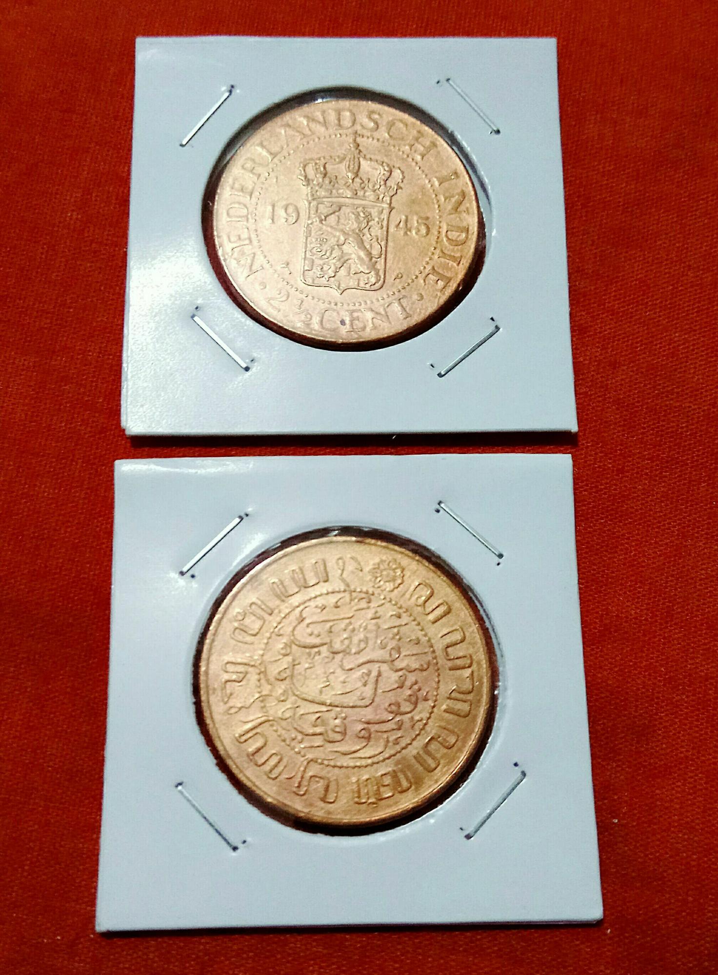 Uang Kuno BENGGOL 2,5 CENT 1945