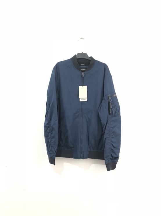 Sedang Diskon!! Jaket Bomber Pb Original Not Zara Topman - Biru, M - ready stock