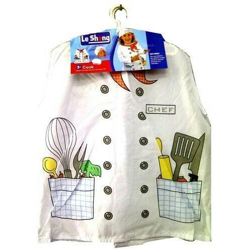 Kostum Chef Anak - Baju Chef - Baju Koki Anak / baju koki anak terbaru / baju koki anak perempuan & laki-laki termurah / kostum chef anak modern